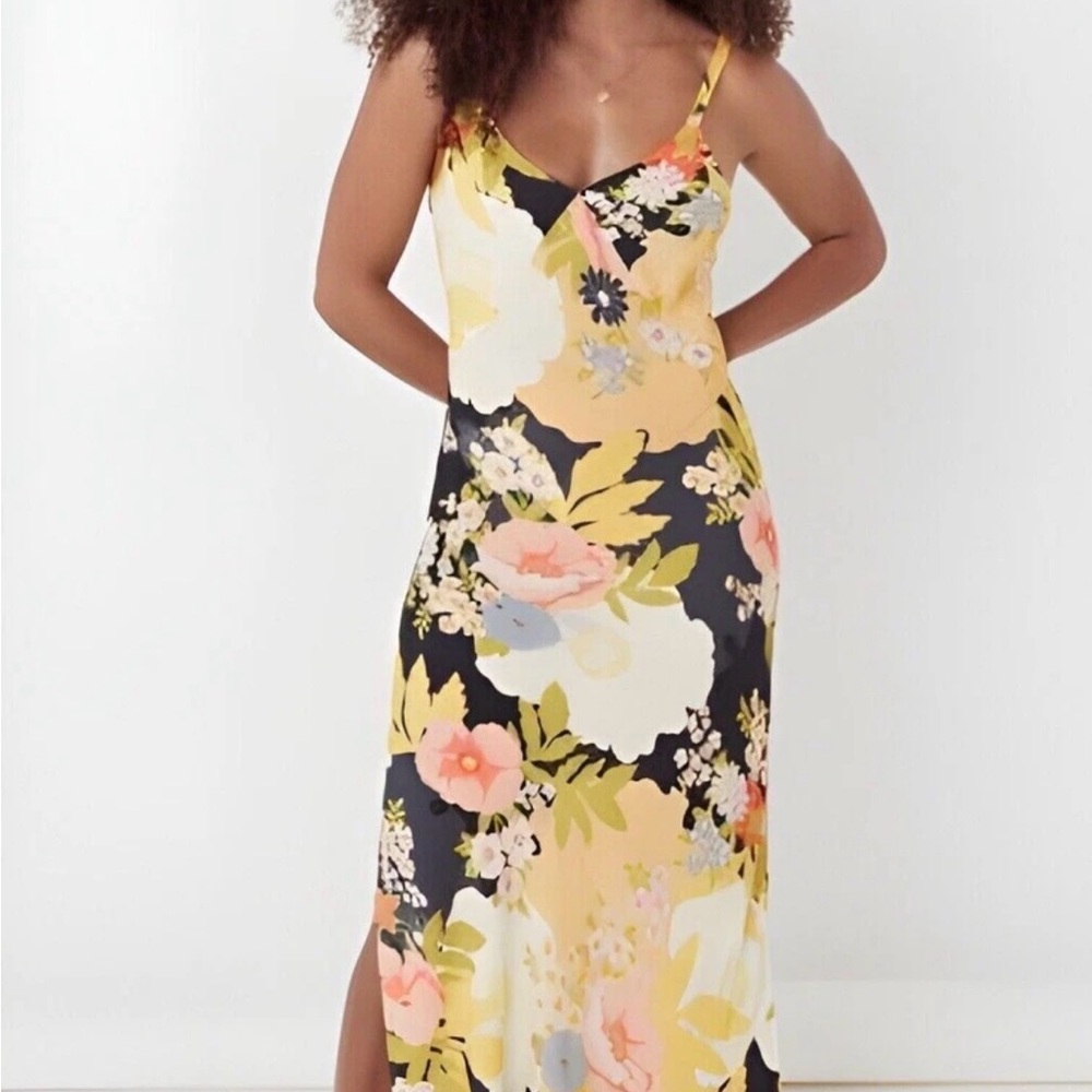 Spell Tyler bias Slip Dress. Sz L
